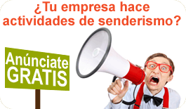 anunciar empresa de senderismo