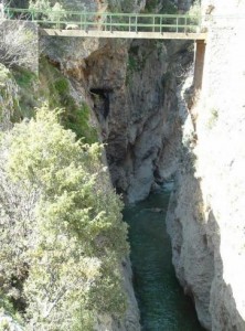 Ruta de senderismo del Vado de las Carretas en la Sierra de Cazorla en Jaen